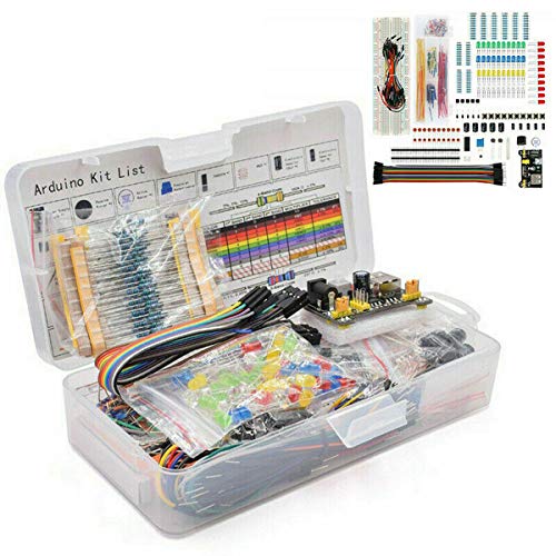 Starter Kit for Electronic Components Breadboard LED Summer Resistance Transistor