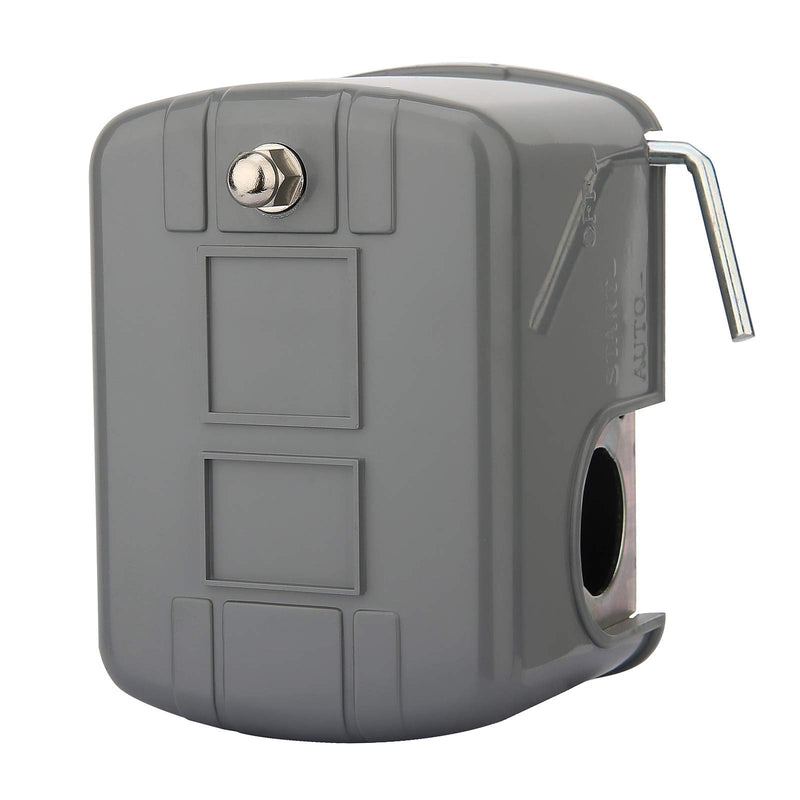 Adjustable Air-Pump Pressure Switch - 1/4" NPT Female, 40/60 psi Setting for Water Well Pumps 40-60 psi pressure setting, adjustable