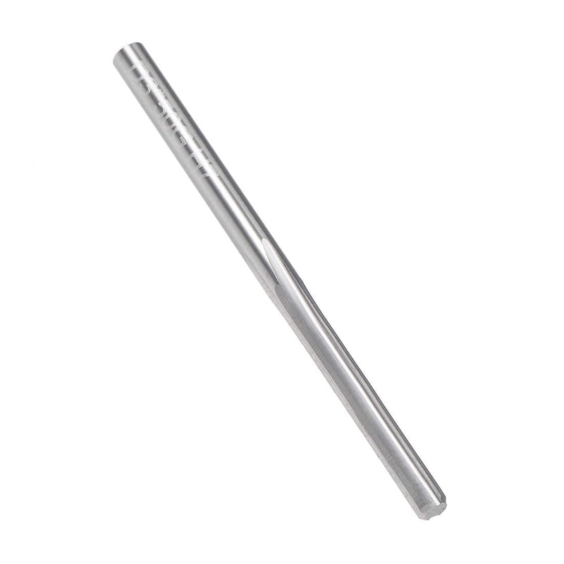 [Australia - AusPower] - uxcell 3mm Chucking Reamer, Tungsten Carbide Lathe Machine Reamer H7 4 Straight Flutes, Round Shank Milling Cutting Tool, for Stainless Steel Alloy Copper Metal 