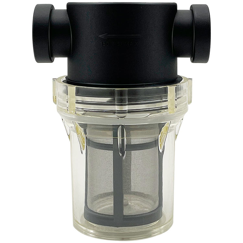 [Australia - AusPower] - 3/4" Female NPT in-Line Strainer with 100 mesh Stainless Steel Filter Screen (3/4“ 100 Mesh) 3/4“ 100 Mesh 