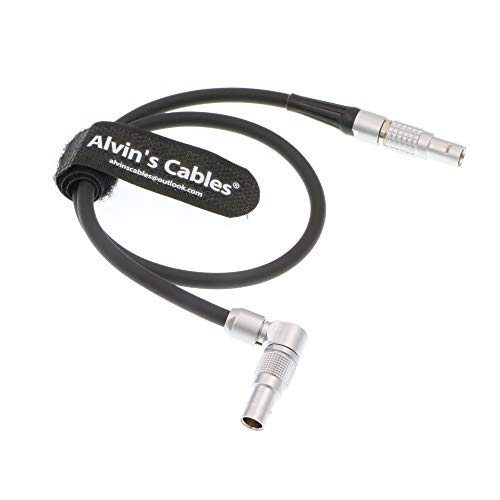 Alvin’s Cables Power Cable for Nucleus M from Z CAM E2 Flagship S6 F6 F8 Camera Rotatable 2 Pin Male Right Angle to Nucleus M 7 Pin Power Cord rotatable right angle 2 pin 50cm