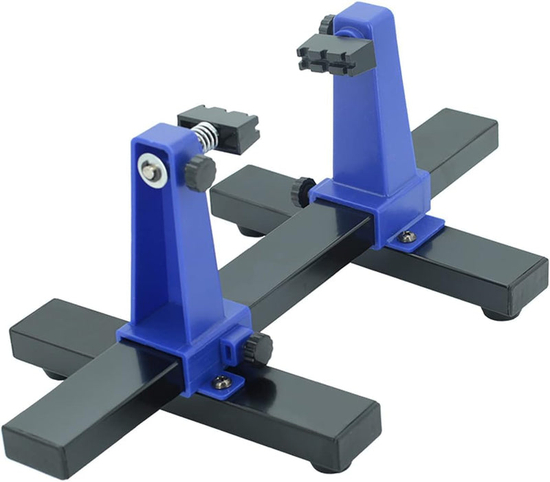 DEVMO Circuit Board Holder,Adjustable Printed Circuit Board Holder Frame PCB Soldering and Assembly Stand Clamp Repair Tool 360 Degree Rotation