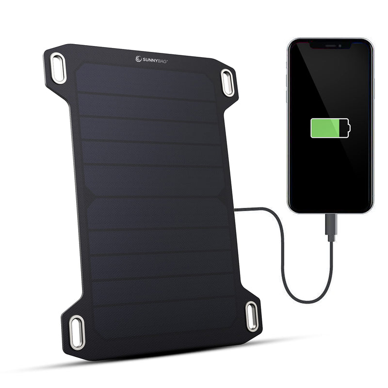 [Australia - AusPower] - Leaf Mini | Portable Solar Charger with 5 watts Power | Eco-Friendly Charging with Solar Energy on The go | Ultra-Light and Waterproof | USB Port | Outdoor Phone Charger for Hiking, Camping Leaf Mini 