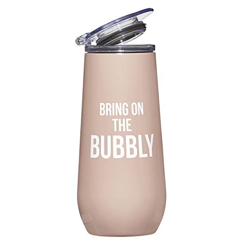 Santa Barbara Design Studio SIPS Drinkware Champagne Tumbler, 12-Ounce, Bubbly 12 Ounces