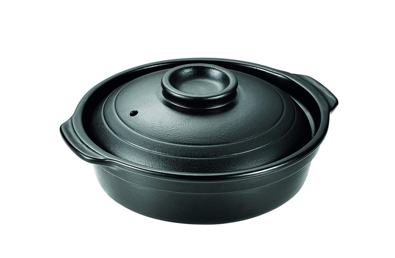 Pearl Metal HB-5215 Sukiyaki Pot, Ceramic Wagokoro Kaiseki 0.9 Quarts D. Drafting pot