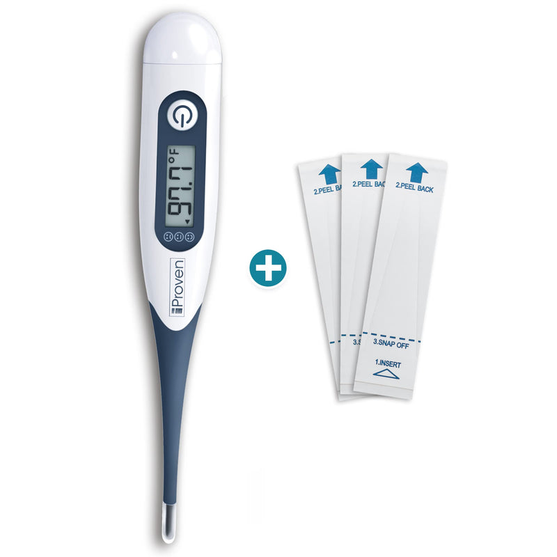 [Australia - AusPower] - iProven Oral Thermometer + Probe Covers 
