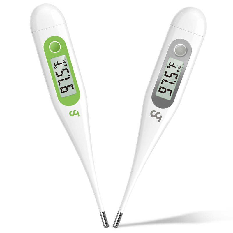[Australia - AusPower] - Bundle of Oral Thermometer for Adults, Digital Thermometer with Fever Alert 