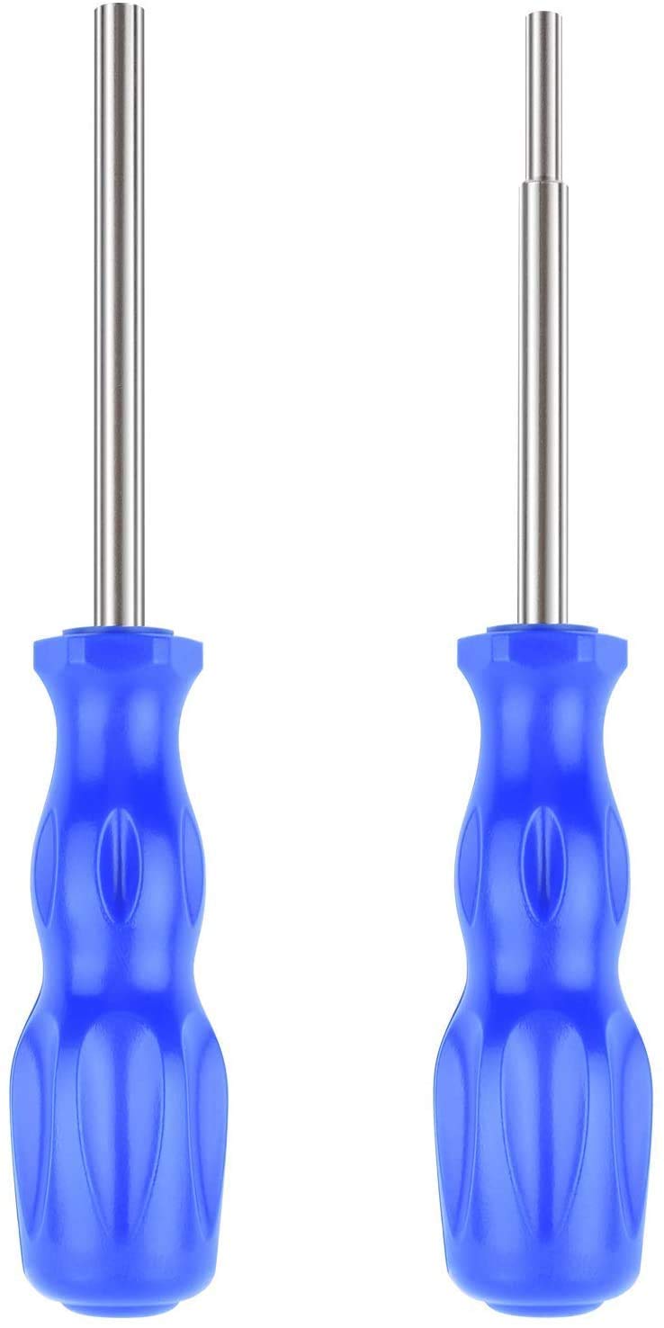 [Australia - AusPower] - Gamebit Screwdriver Set, Security Screwdriver Bit Set 3.8mm and 4.5mm Security Screwdriver Perfect fit for Virtual Boy, Opening Nintendo, Sega Consoles and Game Cartridges - Blue 