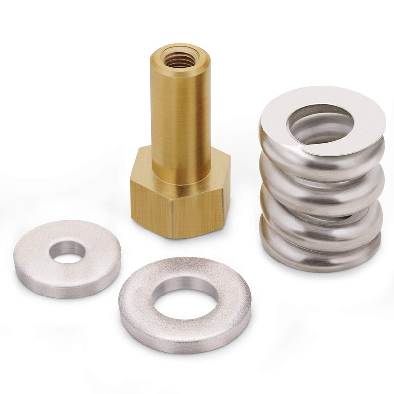 [Australia - AusPower] - 1 Pcs Brass Nut Replacement for 194997 Pool and Spa Filters, Fits 190003 Tension Control Clamp Kit and 53108900 Spring Barrel Nut Assembly. (1, 53108900) 1 