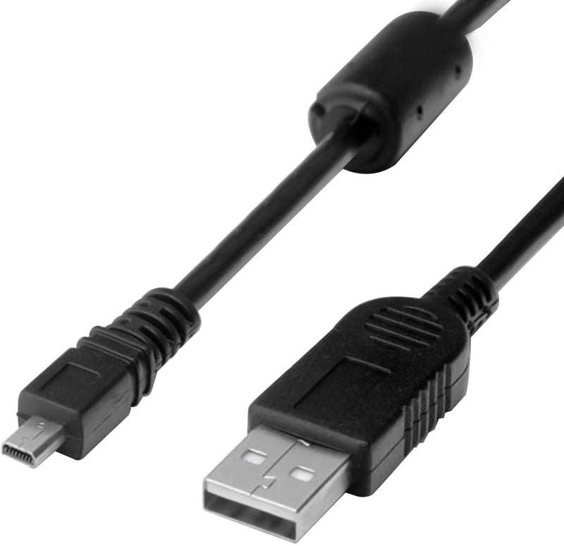[Australia - AusPower] - Saipomor UC-E6 Replacement USB Cable for Panasonic Lumix DMC-FS3 DMC-FH4 DMC-FH7 DMC-FS12 DMC-FT5 DMC-FP8 DMC-FX01 Digital Cameras (3.3FT) 