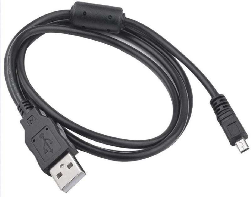 [Australia - AusPower] - Xivip Replacement UC-E6 USB Cable Camera Transfer Charging Cord Compatible with Sony Cybershot Cyber-Shot DSCH200, DSCH300, DSCW370, DSCW800, DSCW830, DSC-H200, DSC-H300, DSC-W370, DSC-W800, DSC-W830 