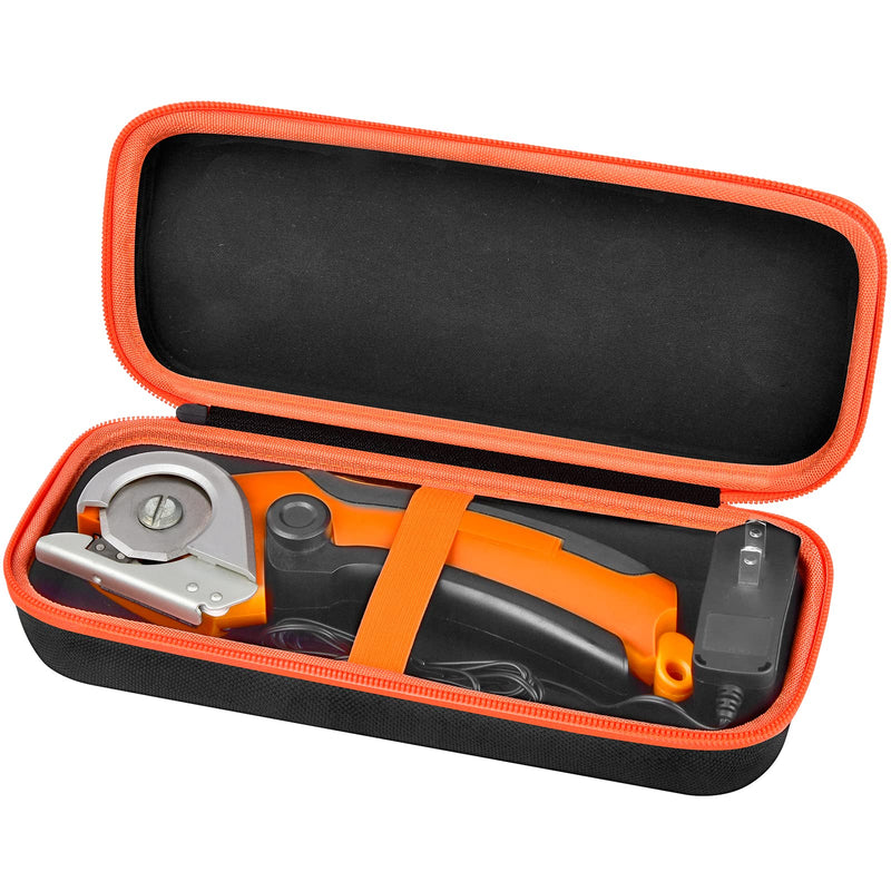 [Australia - AusPower] - ALKOO Case Compatible with WORX WX082L/ WX081L, Organizer for ZipSnip Cordless Electric Scissors, Fabric Scissors, Rotary Cutter Black Inner 