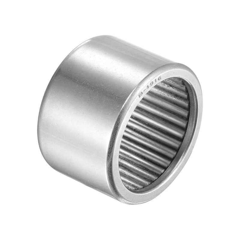 [Australia - AusPower] - uxcell B1916 Needle Roller Bearings 1-3/16" Bore 1-1/2" OD 1" Width Chrome Steel Open End Full Complement Drawn Cup Bearing 1-3/16x1-1/2x1" 