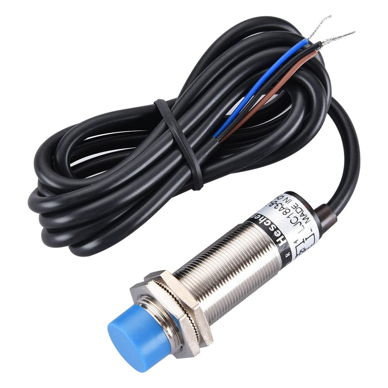 [Australia - AusPower] - Heschen M18 Capacitive Proximity Sensor Switch Non-Shield Type LJC18A3-B-Z/AY Detection 10mm 10-30VDC 200mA PNP Normally Closed(NC) 3 Wires 