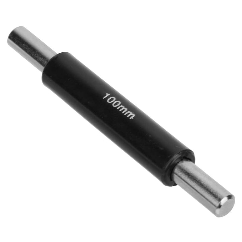 [Australia - AusPower] - Oumefar Stainless Steel Calibration Block Rod Bar Professional Standard Caliper Outside Micrometer Calibration Rod for Calibrating Micrometers (100mm) 
