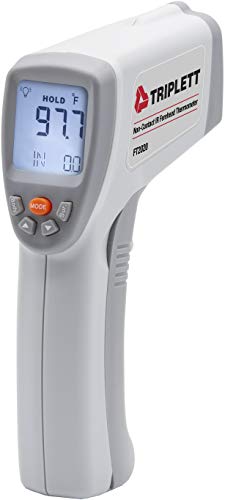 Triplett FT2020 non-contact infrared thermometer with 89.6–108.5°F temperature range