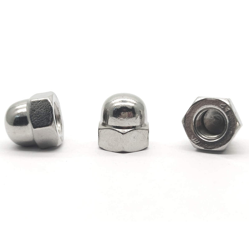 [Australia - AusPower] - M10X1.25mm 304 Stainless Steel Fine Thread Hex Acorn CAP Nuts Decorative Nut Caps 5pcs M10X1.25mm 