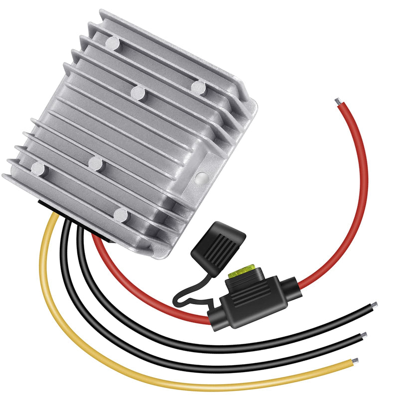 20A 240W 12v Golf Cart 48V 36V to 12V Converter Voltage Regulator Reducer Transformer with Fuse