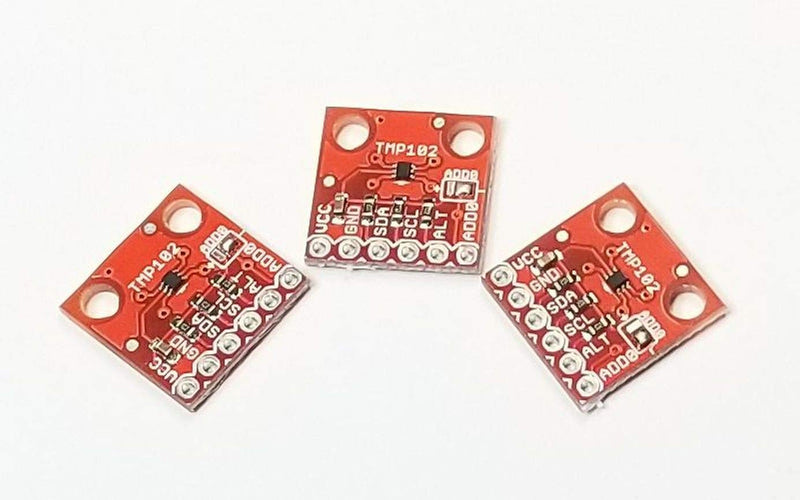 [Australia - AusPower] - Three Pack TMP102 Temperature Sensor Breakout Board 