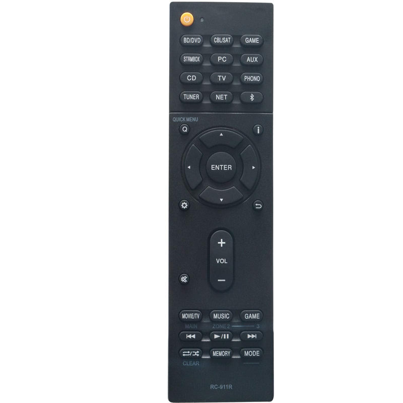 [Australia - AusPower] - RC-911R Replaced Remote Control Fit for Onkyo AV Receiver RC911R HT-R695 TX-NR555 TX-NR656 TX-NR757 TX-RZ610 
