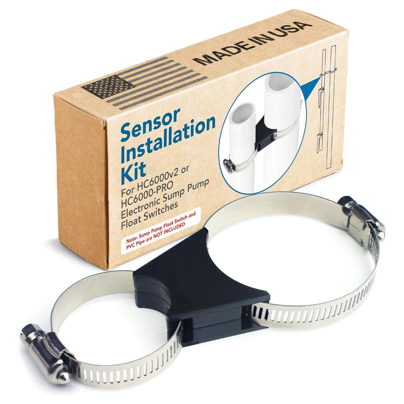 Sensor Installation Kit for HC6000V2 & HC6000 For Float Switches - Eliminates Stray Paths, Prevents False Triggers from High Iron & Mineral Content Water - 3/4 PVC Pipe Not Included Sensor Installation Kit for HC6000v2