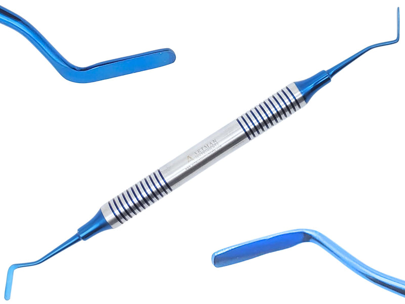 [Australia - AusPower] - Dental Amalgam Filling Instruments Composite Shaper Carver Burnisher and Plugger by Artman Instruments (Flat Ends Filling Carver) Flat Ends Filling Carver 