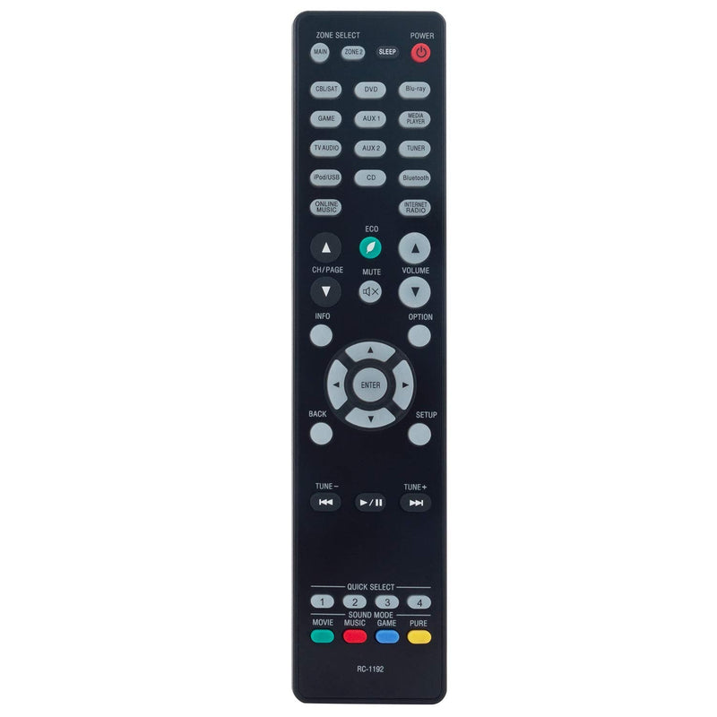 [Australia - AusPower] - RC-1192 Replacement Remote Control Applicable for Denon AV Receiver AVR-X3100W AVR-X2100W AVR-X3200W AVR-S900W AVR-X2200W AVR-S910W AVR-X5200W AVR-X3300W 