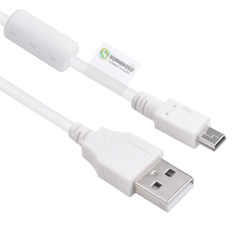 [Australia - AusPower] - Sqrmekoko Replacement IFC-400PCU Canon Camera USB Cable for Canon PowerShot EOS DSLR Cameras & Camcorders (White) White 