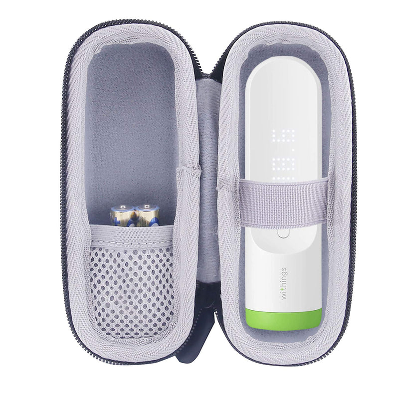 [Australia - AusPower] - WERJIA Hard Carrying Case for Withings Thermo – Smart Temporal Thermometer (CASE ONLY) 