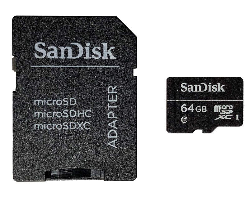 [Australia - AusPower] - SanDisk 64GB MicroSDXC Card Class 10 UHS-1 High Performance 40MB/s 266x 64 GB 