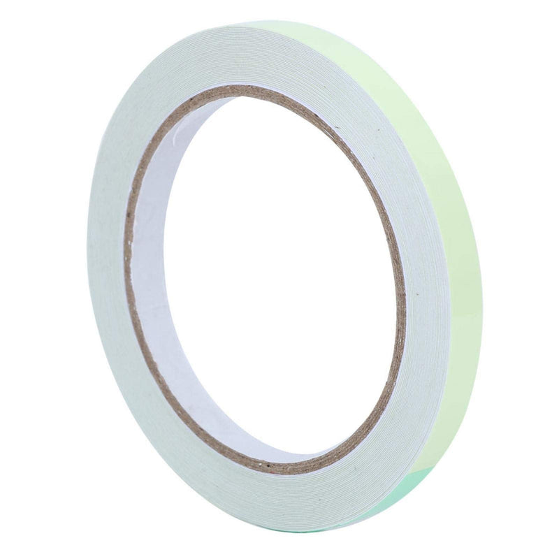 Oumefar Green Luminous Tape, in The Dark Tape 0.4Inch x 33Ft Luminous Tape Sticker Self-Adhesive Luminous Warning Tape Fluorescent Tape for Night Decorations, Outdoor