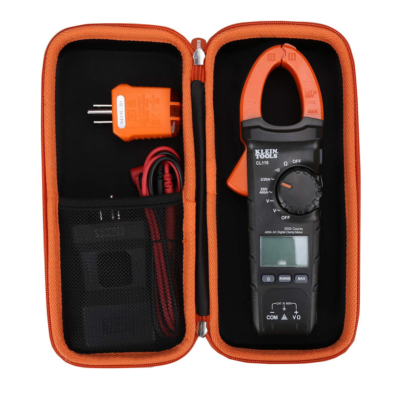 [Australia - AusPower] - Aproca Portable Hard Storage Case, for Klein Tools CL120 CL110 Digital Clamp Meter and Accessories 