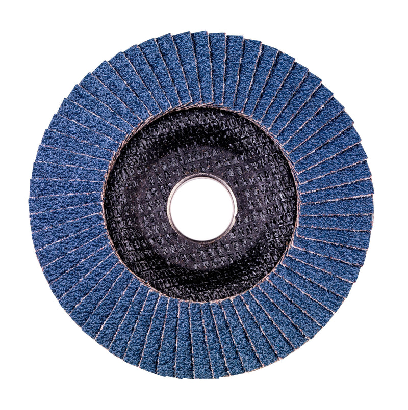 Metabo Flap disc 125 mm P 80, zirconia corundum "SP" - 623149000 - For precise coarse and intermediate grinding in the metal area