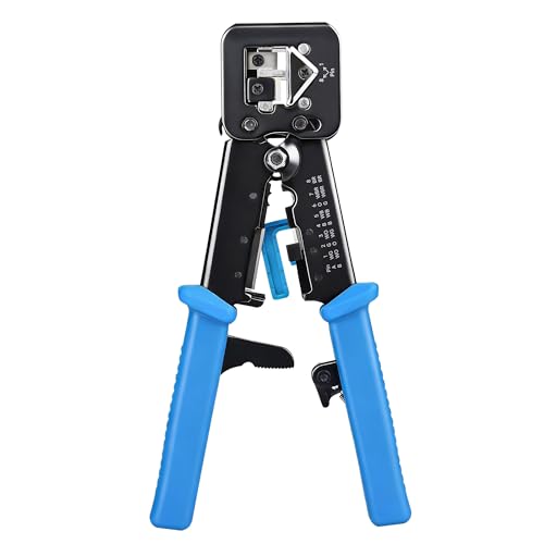 Cable Matters modular RJ45 crimp tool for pass-through connectors with ergonomic handles