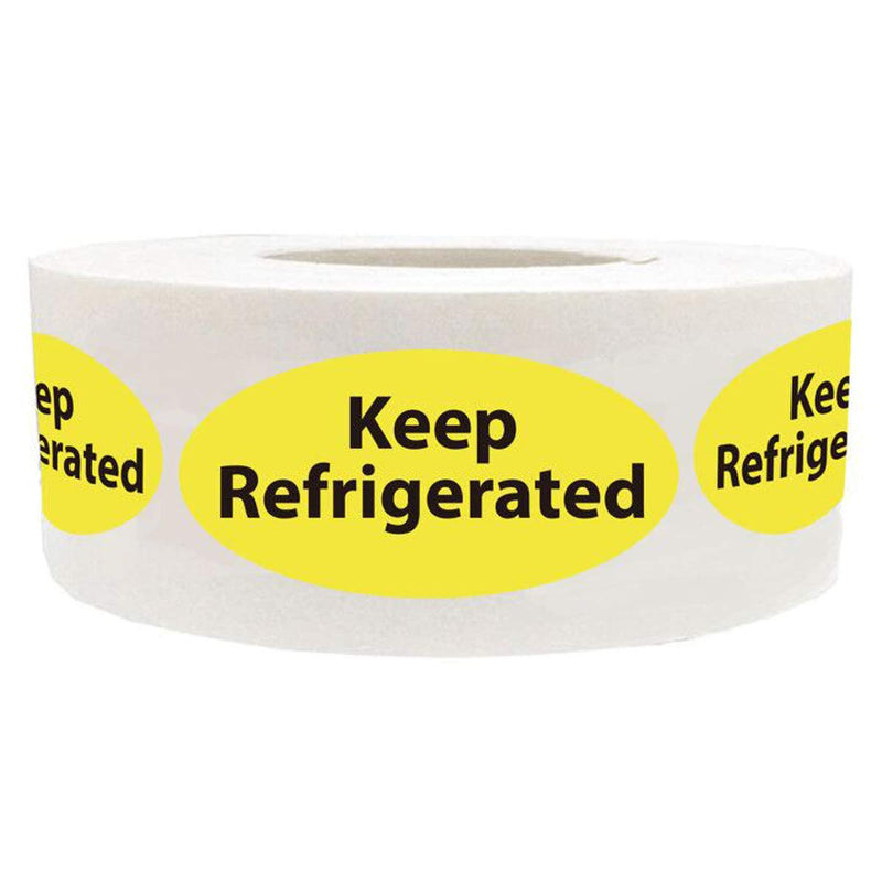 Keep Refrigerated Stickers,0.75 x 1.5 Inches Keep Refrigerated Labels for Pharmacy, Drug Stores, Warning Labels, and Health clinics(500 pcs） - NewNest Australia