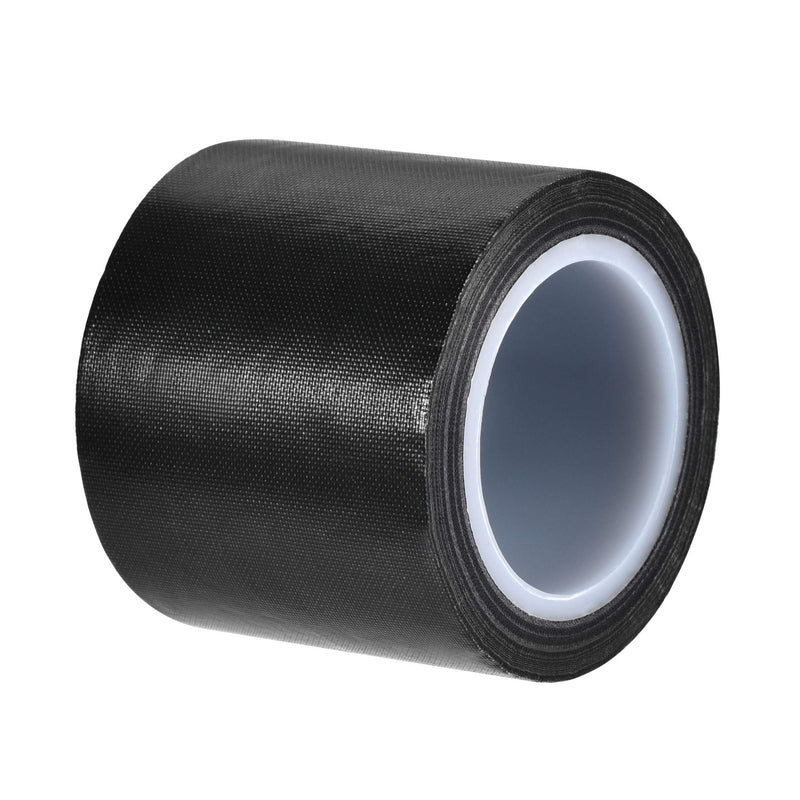 [Australia - AusPower] - uxcell Heat Resistant Tape High Temperature Heat Transfer Tape PTFE Film Adhesive Tape 50mm Width 10m 33ft Length Black 