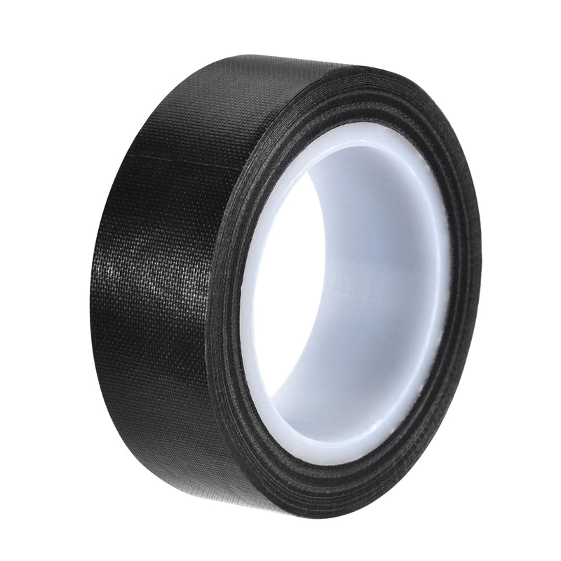 [Australia - AusPower] - uxcell Heat Resistant Tape High Temperature Heat Transfer Tape PTFE Film Adhesive Tape 19mm Width 10m 33ft Length Black 