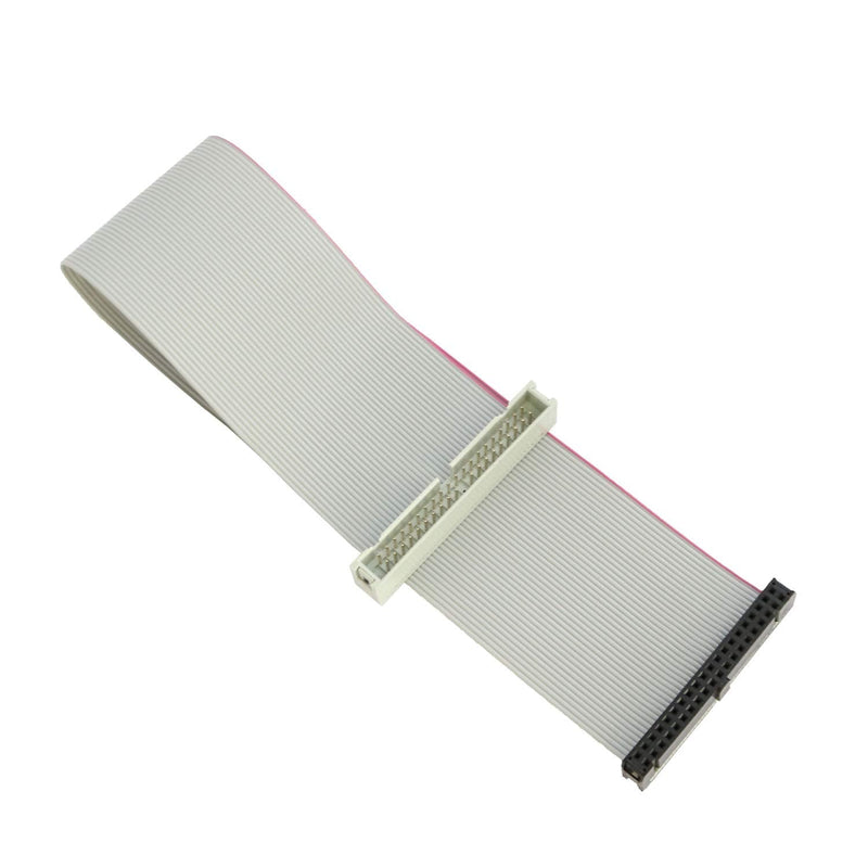 [Australia - AusPower] - ZRM&E 30cm IDE Female to Male Hard Disk Cable 40 Pins IDE Extension Flexible Flat Cable for 3.5 Inch IDE Interface Hard Drive, 5.25 Inch IDE CD and DVD Compatible 