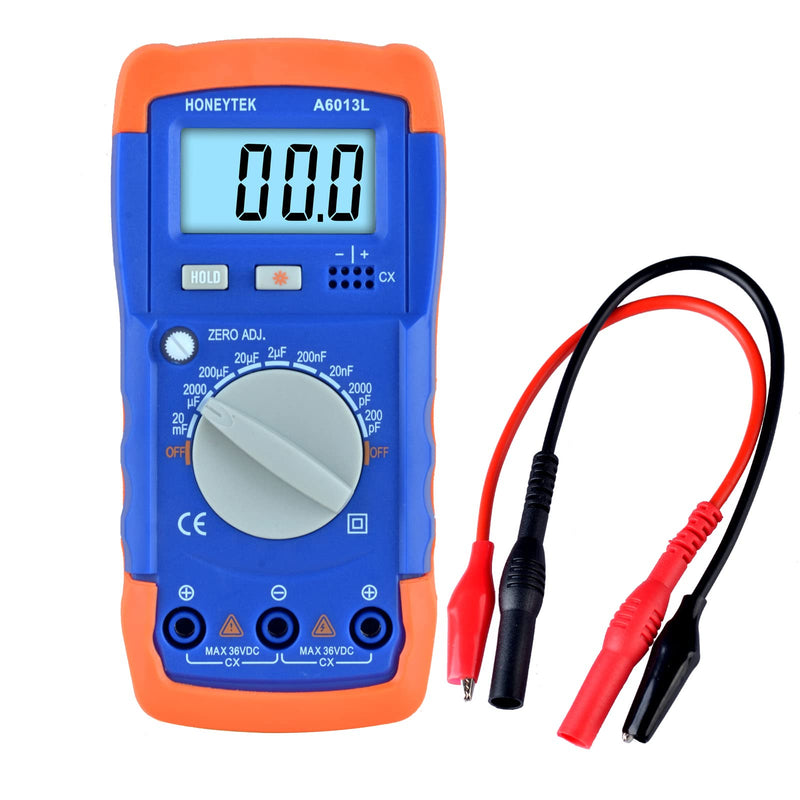 [Australia - AusPower] - Honeytek A6013L Capacitance Meter Capacitor Electronic Measuring Capacitance Tester 