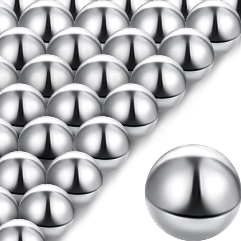 [Australia - AusPower] - Ripeng 30 Pieces Labyrinth Replacement Steel Balls 0.5 Inch Replacement Rust-Proof Metal Balls for Marble Runs 