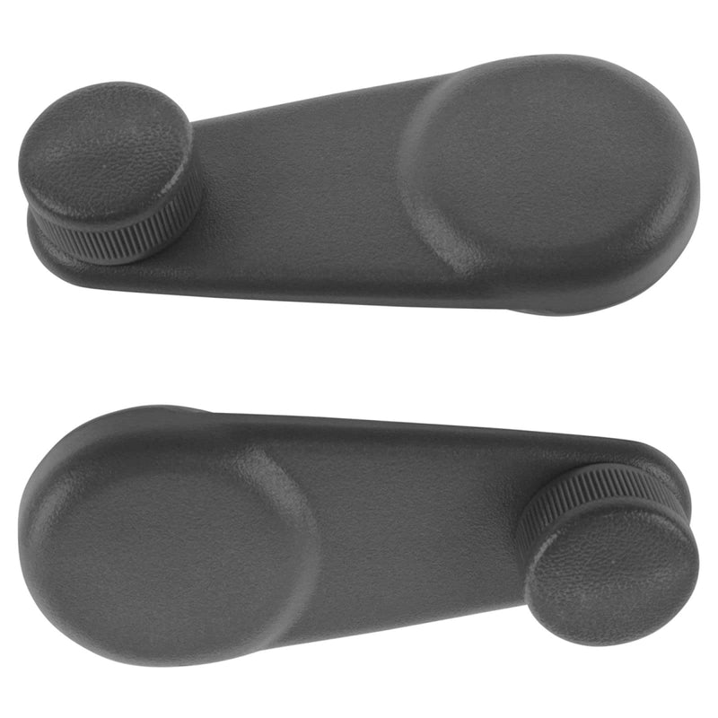 [Australia - AusPower] - TRQ Manual Window Crank Gray LH Driver RH Passenger Side Pair Compatible with Swift Metro 