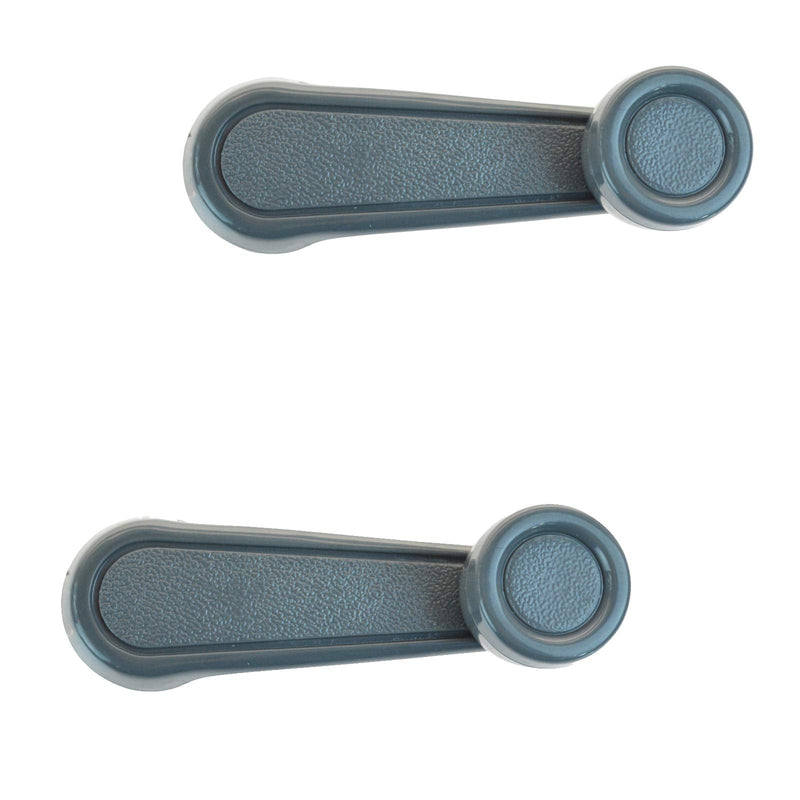 [Australia - AusPower] - TRQ Manual Window Crank Gray Pair Compatible with 4Runner Corolla Tercel 