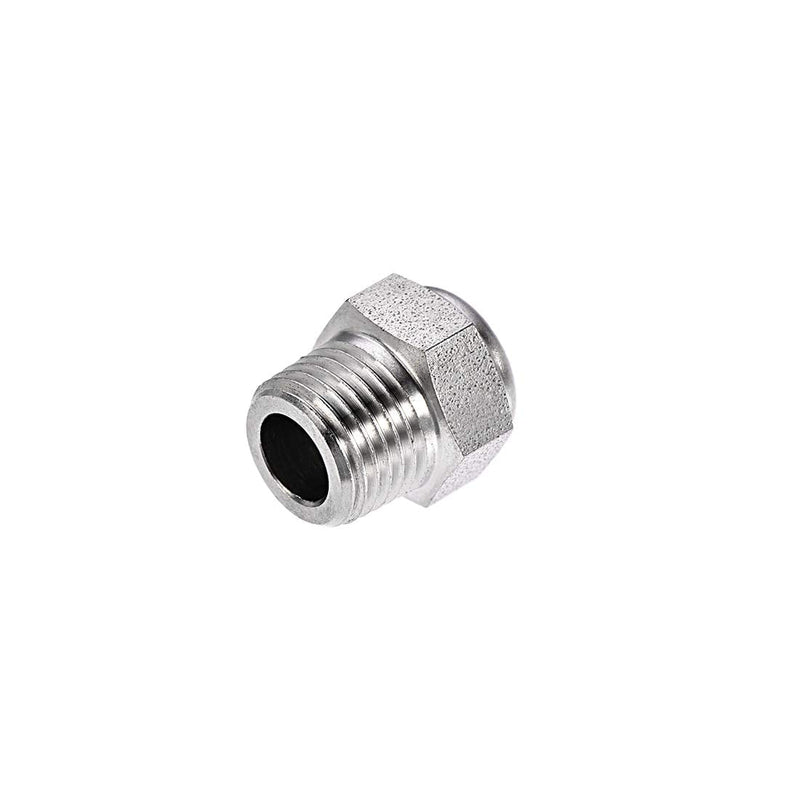 [Australia - AusPower] - uxcell Exhaust Muffler NPT1/8 Male Thread Strainer Stainless Steel Breather Pneumatic Air Muffler 