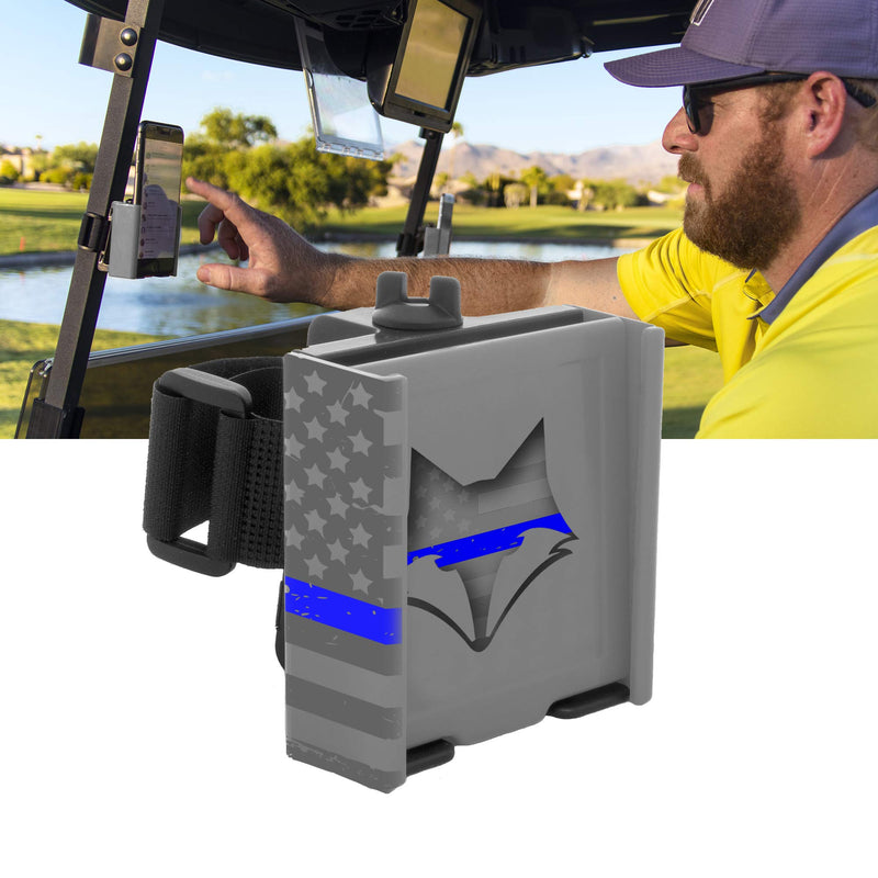 [Australia - AusPower] - DESERT FOX GOLF Phone Caddy (Blue Line) Blue Line 