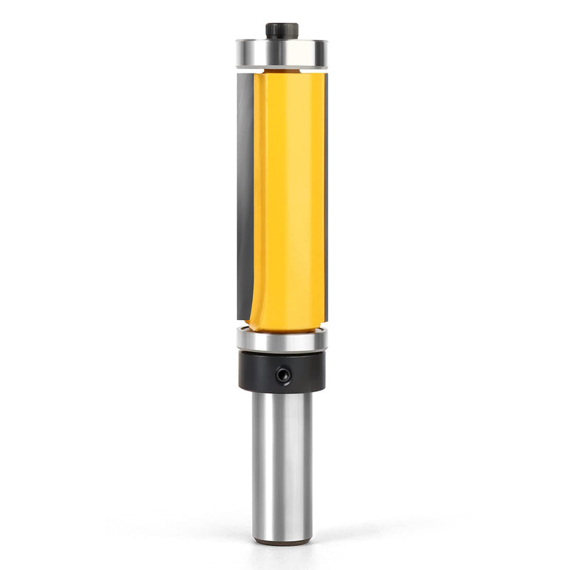 [Australia - AusPower] - 2-Inch Flush Trim Top and Bottom Bearing Router Bit 1/2-Inch Shank 1/2" Shank 2" Length 