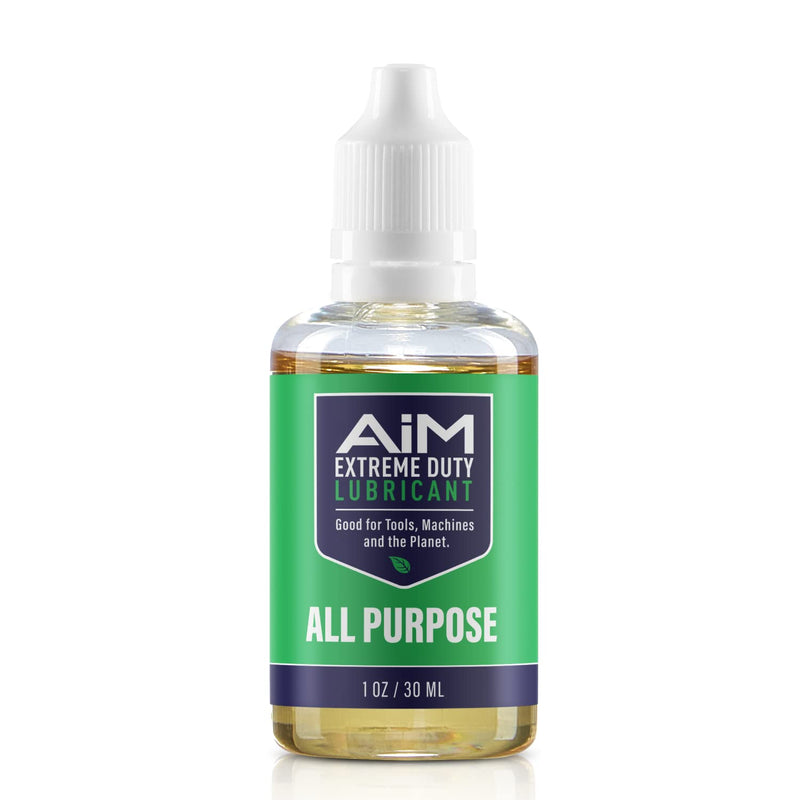 [Australia - AusPower] - PlanetSafe AIM Extreme Duty Lubricant - All-Purpose Industrial Lubricant - The World's Greatest, Safest, Hardest-Working Lubricant - Non-Toxic, Odorless, 1oz - Penetrates, Cleans, Protects AiM | 1oz | All Purpose 