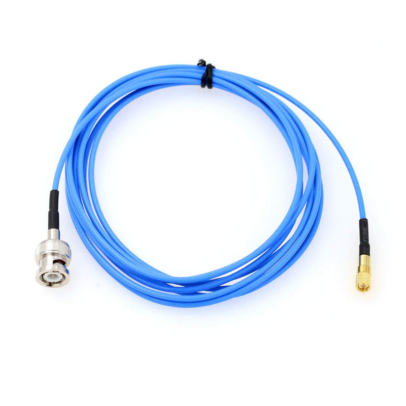 [Australia - AusPower] - BNC to Microdot 10-32 Cable for Accelerometer Transducer Acoustic Vibration Test (1m, Straight) 1m 