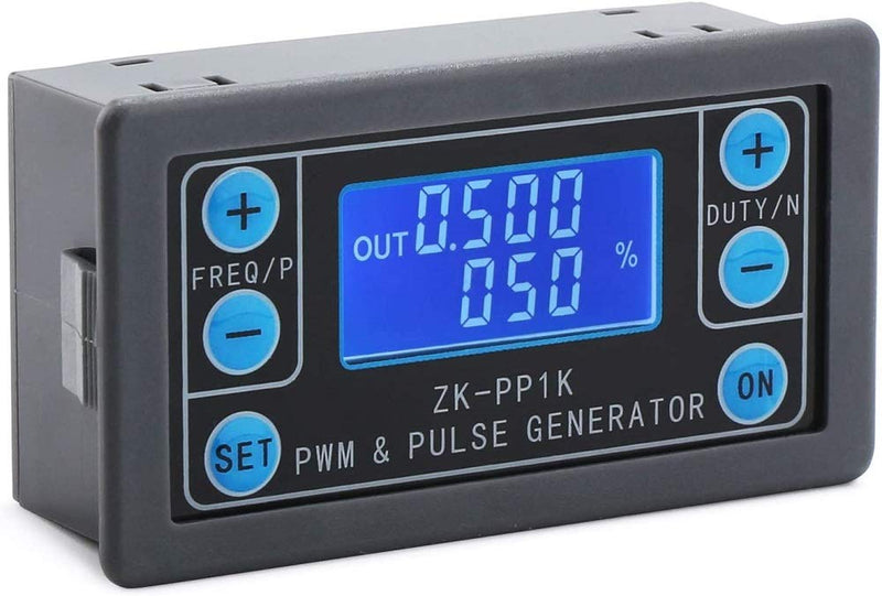 DollaTek PWM Signal Generator 1Hz -150kHz Dual Mode Generator Adjustable Pulse Frequency Duty Ratio Duty Rectangular Wave Module with Housing