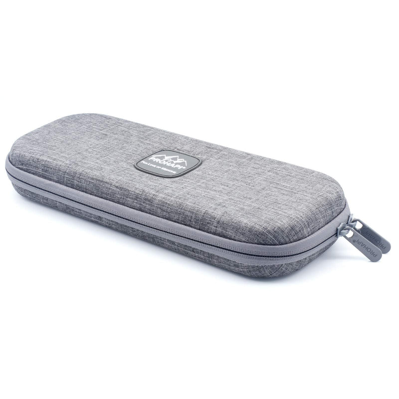 [Australia - AusPower] - Hard Stethoscope Case, Lightweight Thin Stethoscope Holder Storage Pouch for Littmann Classic III, Lightweight II S.E, Cardiology IV, MDF Acoustica Deluxe Stethoscopes Volcanic Grey 