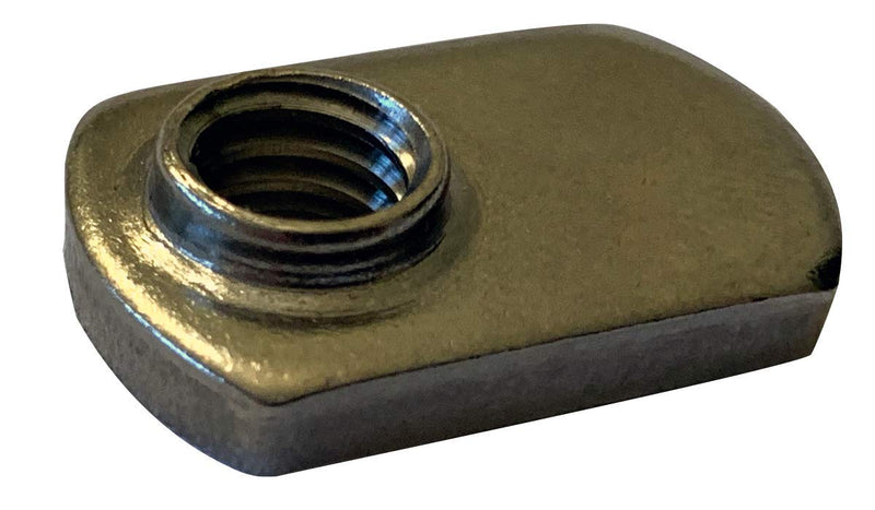 [Australia - AusPower] - Small Parts 31NWS1SS 5/16"-18 Weld Nuts with 1.125 Tab Base 18-8 Stainless Steel (Pack of 20) 